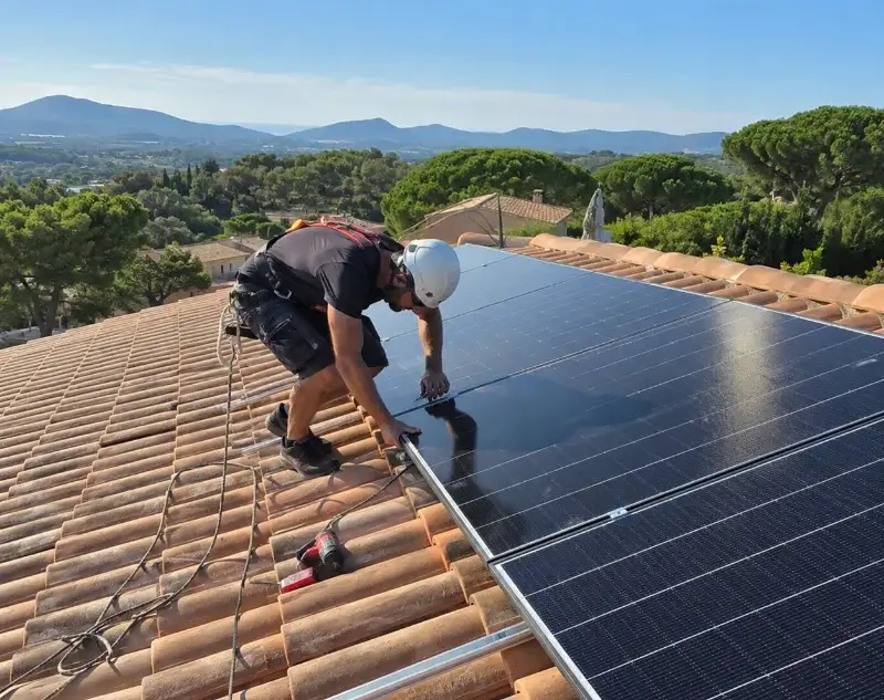 Installateur panneaux solaires Saint-Révérend — pose photovoltaïque sur toiture